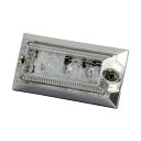 【ミニフラットマーカーランプNEO 12V/24V共用 各色あり】1個入 12V/24V LEDタイプ 電飾パーツ トラック カスタム マーカーランプ