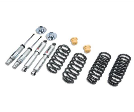 シボレー トレイルブレイザー【 ベルテック】3インチ ローダウン サスペンション キット 車高調整式 前後コイル