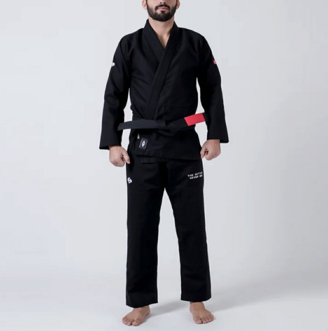 ブラジリアン柔術【MAEDA マエダ RED LABEL 3.0 レッドラベル3.0】黒色 A1 A2 A3 道着 柔術着 柔術衣