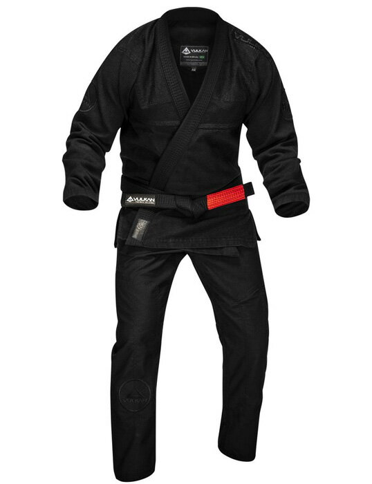 ブラジリアン柔術【VULKAN ブルカン プロ ステルス リミテッドエディション 限定版 PRO STEALTH LIMITED EDITION】黒色 A1・A2 柔術着 柔術衣 道着 バルカン