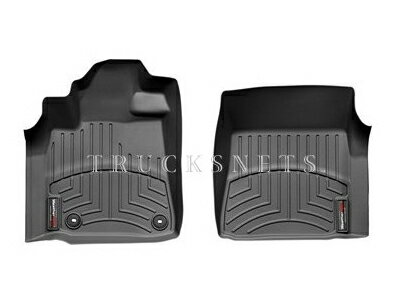 トヨタ タンドラ 2012年〜2016年【WeatheTech 全天候フロアマット 黒色】（フロント左右）カーペット