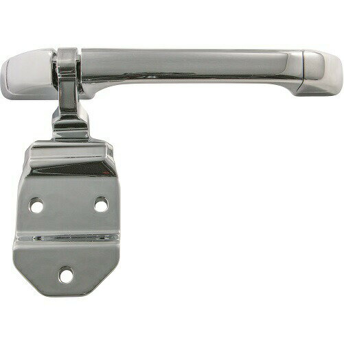 フロントガラスの上にあるグリップをメッキに交換できます【フロントグリップR/Lセット（いすゞ大型ファイブスターギガ）】メッキ　外装