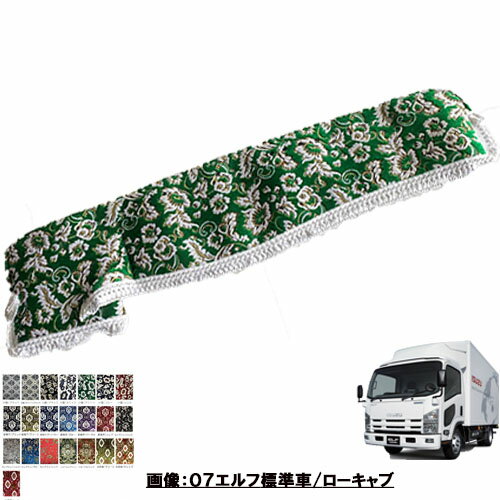 商品名 金華山ダッシュマット（ 07エルフ標準平成18年12月-令和5年2月） 適合車種 ■ 07エルフ標準平成18年12月-令和5年2月 コメント ■昔ながらの金華山をベースにしたダッシュマットです。車種別に1点1点お作りしております。 ■長年培った当社の縫製技術が結集された高品質トラック用モデルです。 ■徹底した立体縫製により、コックピットにジャストフィットします。 ご注意事項 ■オプション（アルミリング加工・真鍮リング加工）を選択された場合、ご注文時の金額にはオプション代金が加算されておりません。後日、金額をを変更したメールを送信させて頂きます。お振込金額はそちらをご確認下さい。■欠品・廃番商品の反映にはタイムラグがあります。ご了承下さい。受注製作につき返品・交換不可 備考 無料サンプル生地はこちら☆⇒縦柄ダッシュマットコーナーはコチラ　 トラックストップ ターン責任編集　生地カタログ