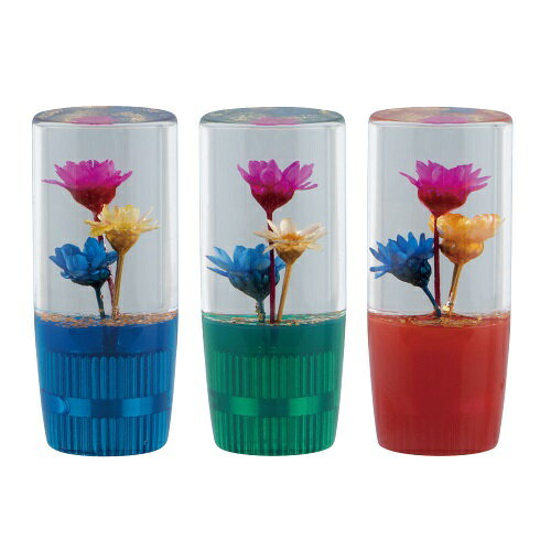 エアーバルブキャップ　水中花 1個入り バルブ　おしゃれ　かわいい　花 バルブ 空気 自転車 ワンポイント