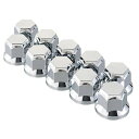 プラスチック+メッキ仕上げ☆【Pa-man10穴用フロント/リア兼用プラ・ナットキャップ33mm(10個入り)】