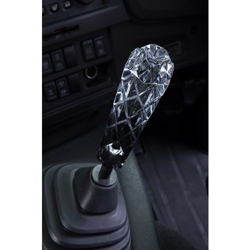 【シフトノブMIYABI　180mmタイプ（クリア/スモーク）】