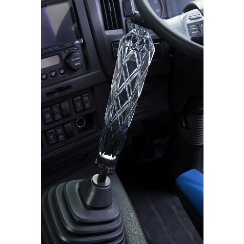 シフトノブ MIYABI 270mmタイプ クリア/スモーク トラック シフトノブ 270 ノブ 人気 おすすめ 売れ筋　雅 m miyabi min 付き タイプ 金具 おしゃれ かっこいい かわいい