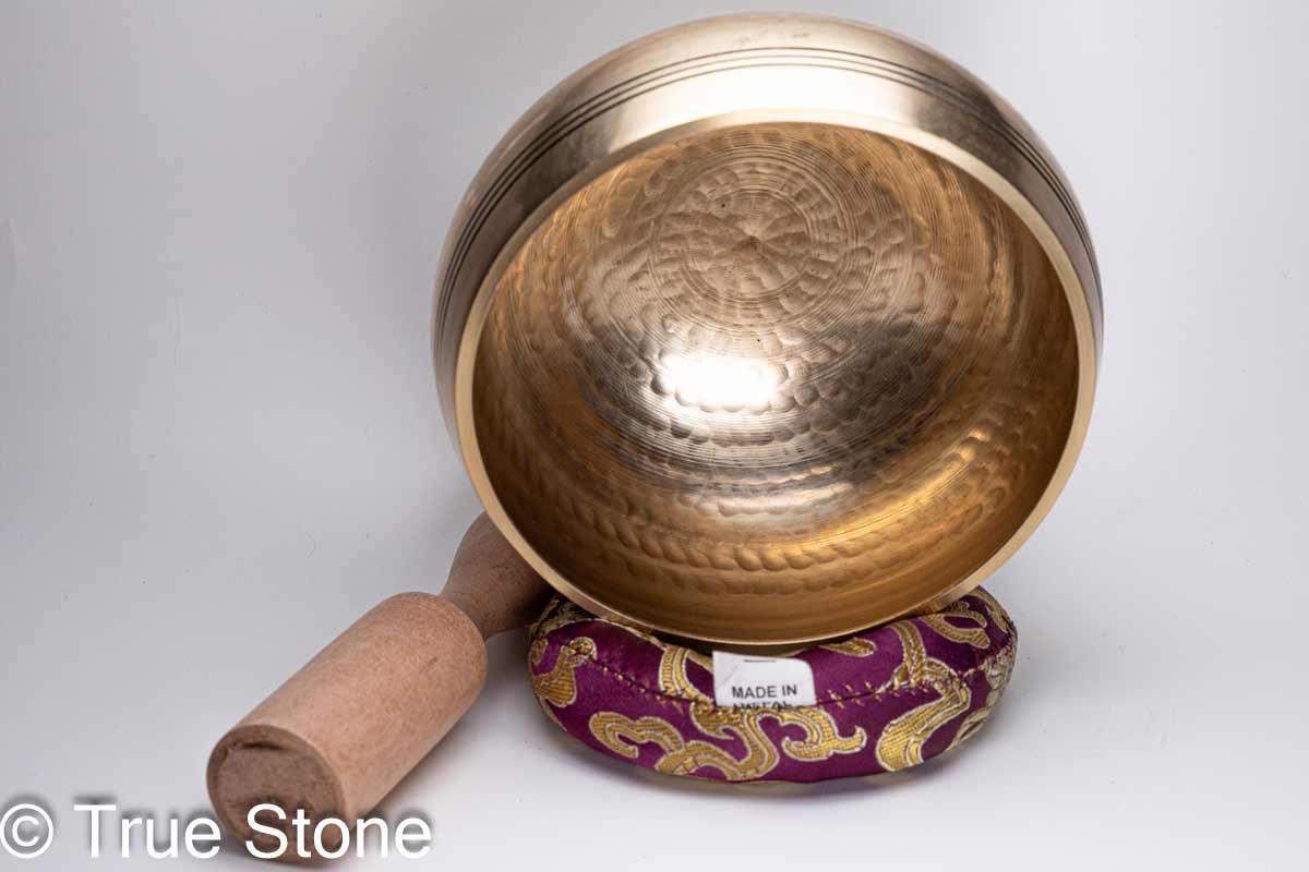 ネパール製 シンギングボウル 573g スティ...の紹介画像2