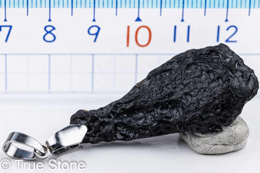 テクタイト 原石 ペンダントトップ 8.7g 天然ガラス パワーストーン 天然石 隕石