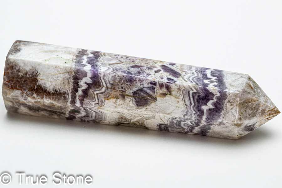 シェブロンアメジスト 六角柱 ホワイトクォーツ アメジスト アメシスト 天然石 原石