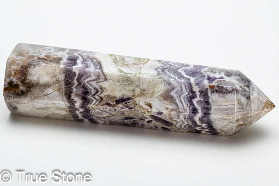 シェブロンアメジスト 六角柱 ホワイトクォーツ アメジスト アメシスト 天然石 原石