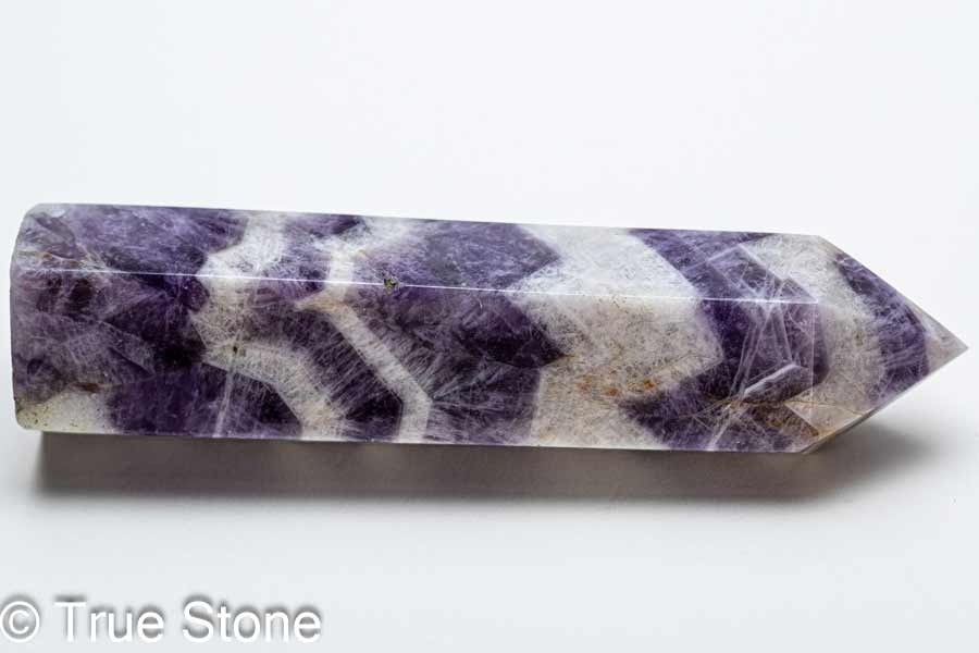 シェブロンアメジスト 六角柱 ホワイトクォーツ アメジスト アメシスト 天然石 原石