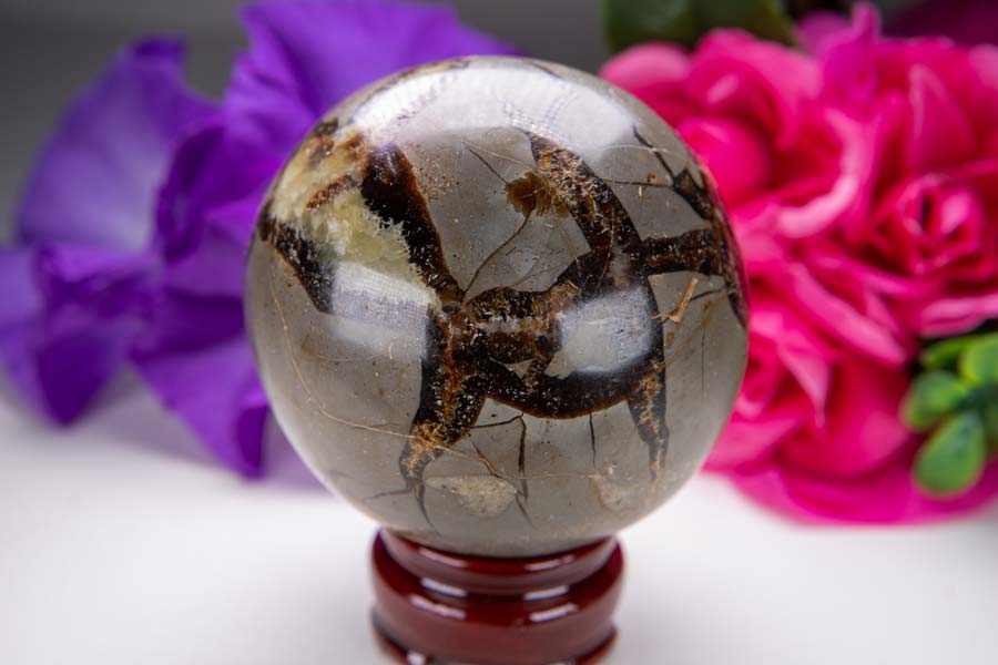 セプタリアン 丸玉 612g 泥灰岩 でいかいがん パワーストーン 天然石 原石