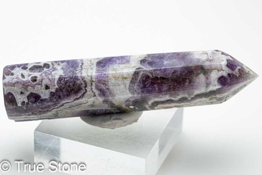 シェブロンアメジスト 六角柱 ホワイトクォーツ アメジスト アメシスト 天然石 原石