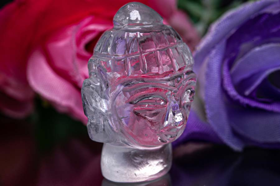 AAA インド ヒマラヤ水晶 ブッダ お釈迦様 15g お守り パワースポット チャクラ