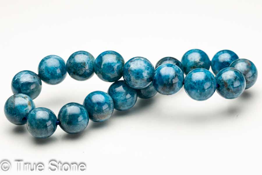 ブルーアパタイト ブレスレット ネオンブルーアパタイト アパタイト パワーストーン 原石 天然石