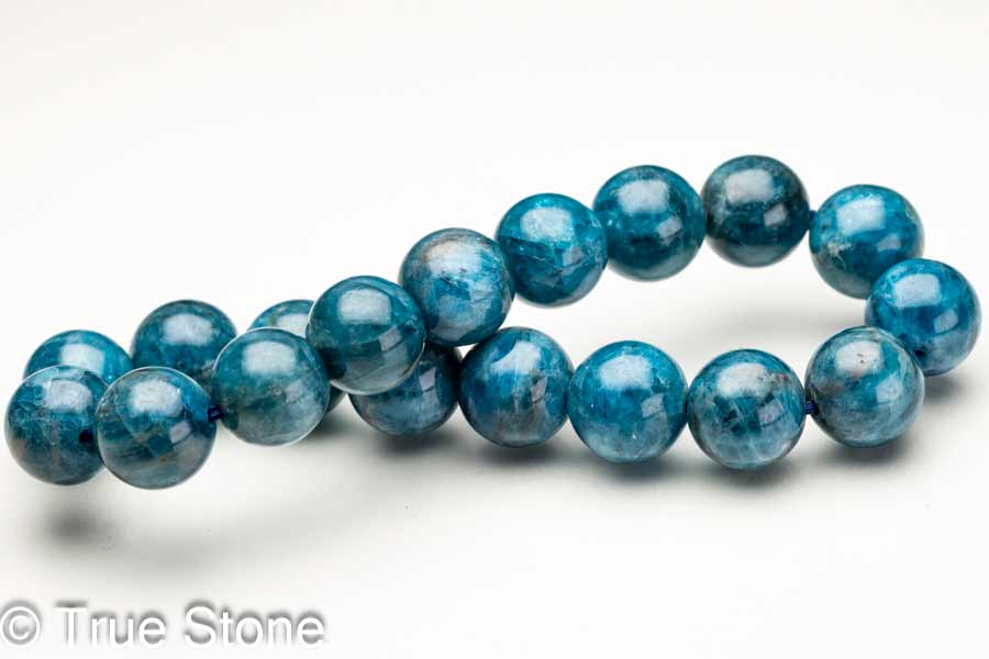 ブルーアパタイト ブレスレット ネオンブルーアパタイト アパタイト パワーストーン 原石 天然石