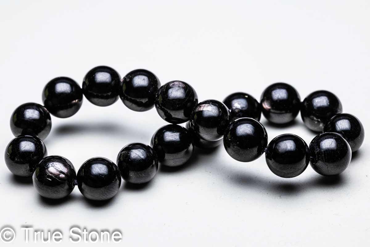 AAA ハイパーシーン ブレスレット 10mm-10.6mm シラー 閃光 パワーストーン 天然石 原石