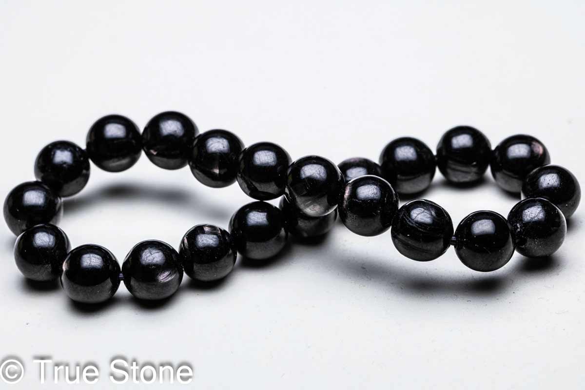≪g3-829C≫●8mmカット●5A●ヘマタイト●磁気なし●ネコポス送料無料●1連39cm 通し針、解説書、1mゴム付き ビーズ●イギリス産●天然石●パワーストーン