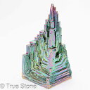 ビスマス 人工結晶 重量 43g 元素記号 Bi 原子番号 83 天国への階段 虹色の階段 宇宙要塞 金属結晶