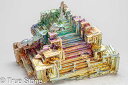 ピラミッド ビスマス 人工結晶 重量 546g 元素記号 Bi 原子番号 83 天国への階段 虹色の階段 宇宙要塞 金属結晶