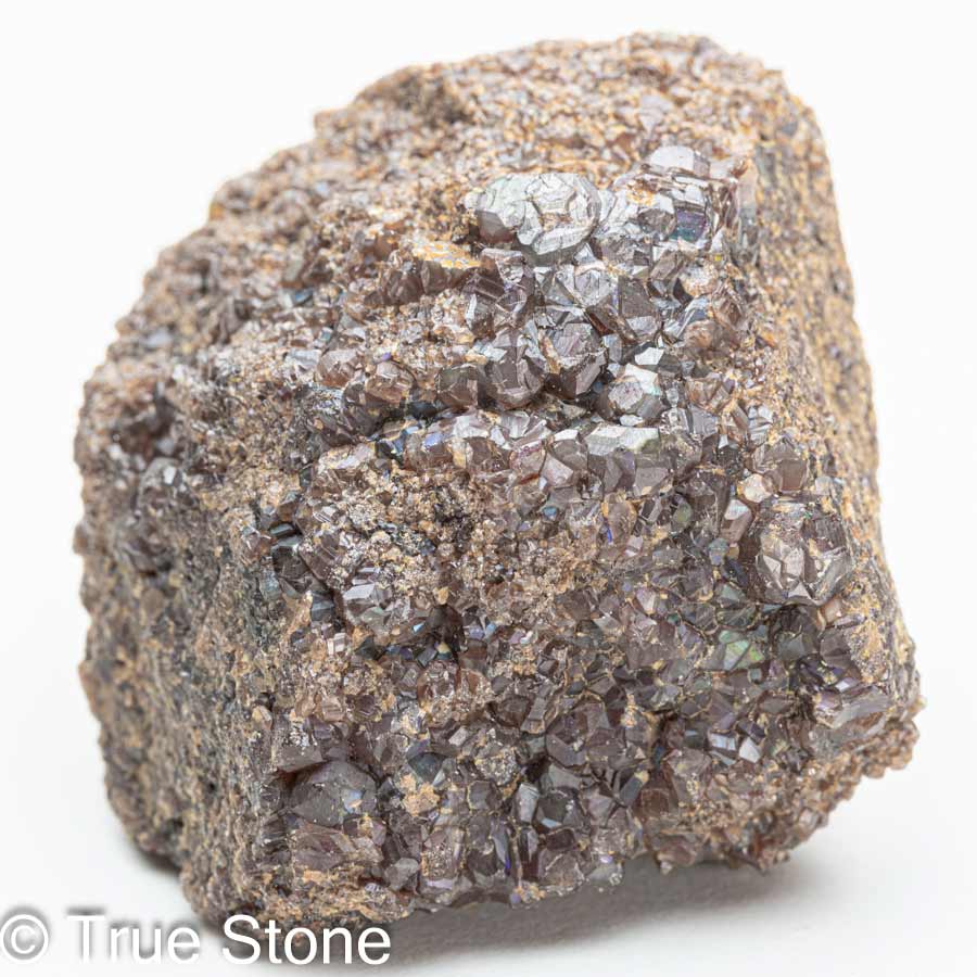 奈良県 吉野郡 天川村 行者還岳 産 レインボーガーネット クラスター 101g ガーネット 天然石 原石 パワーストーンのサムネイル