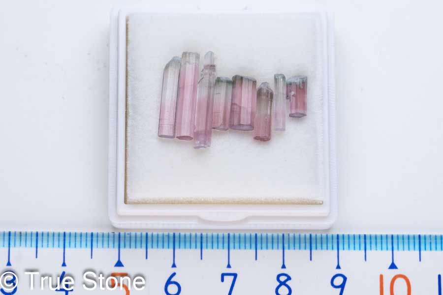 ウォーターメロントルマリン ルース 詰め合わせセット ウォーター メロン バイカラー トルマリン 電気石 天然石 原石