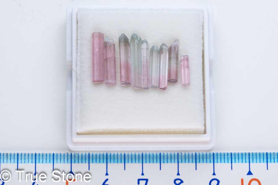 ウォーターメロントルマリン ルース 詰め合わせセット ウォーター メロン バイカラー トルマリン 電気石 天然石 原石