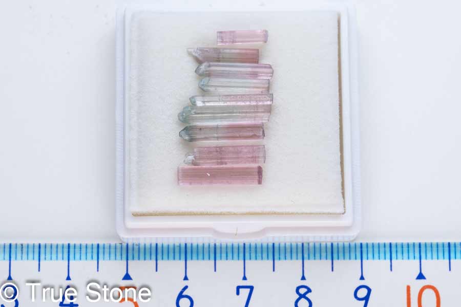 ウォーターメロントルマリン ルース 詰め合わせセット ウォーター メロン バイカラー トルマリン 電気石 天然石 原石