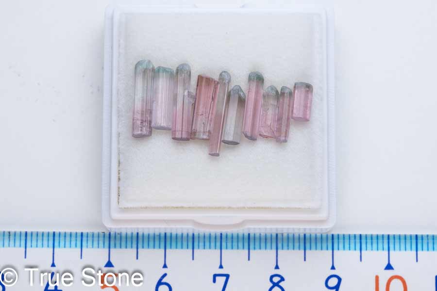 ウォーターメロントルマリン ルース 詰め合わせセット ウォーター メロン バイカラー トルマリン 電気石 天然石 原石