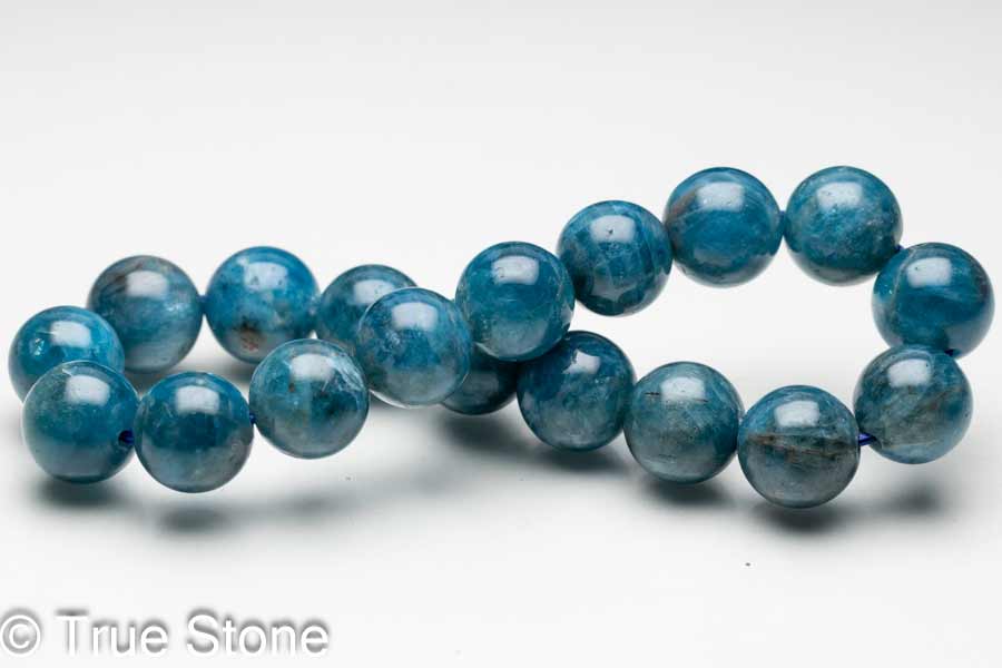 ブルーアパタイト ブレスレット ネオンブルーアパタイト アパタイト パワーストーン 原石 天然石