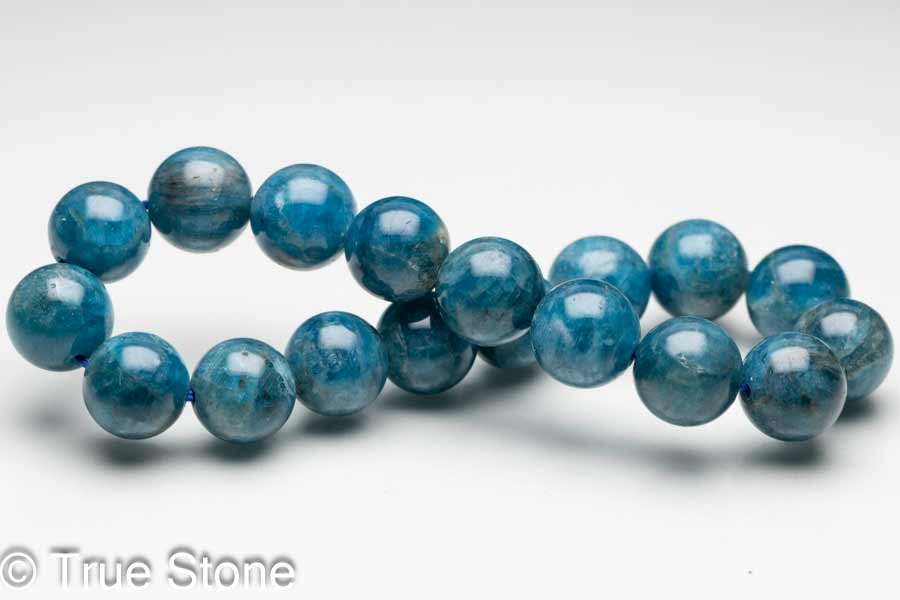 ブルーアパタイト ブレスレット ネオンブルーアパタイト アパタイト パワーストーン 原石 天然石