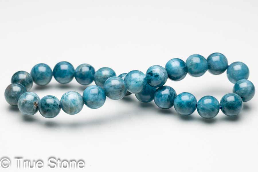 ブルーアパタイト ブレスレット ネオンブルーアパタイト アパタイト パワーストーン 原石 天然石