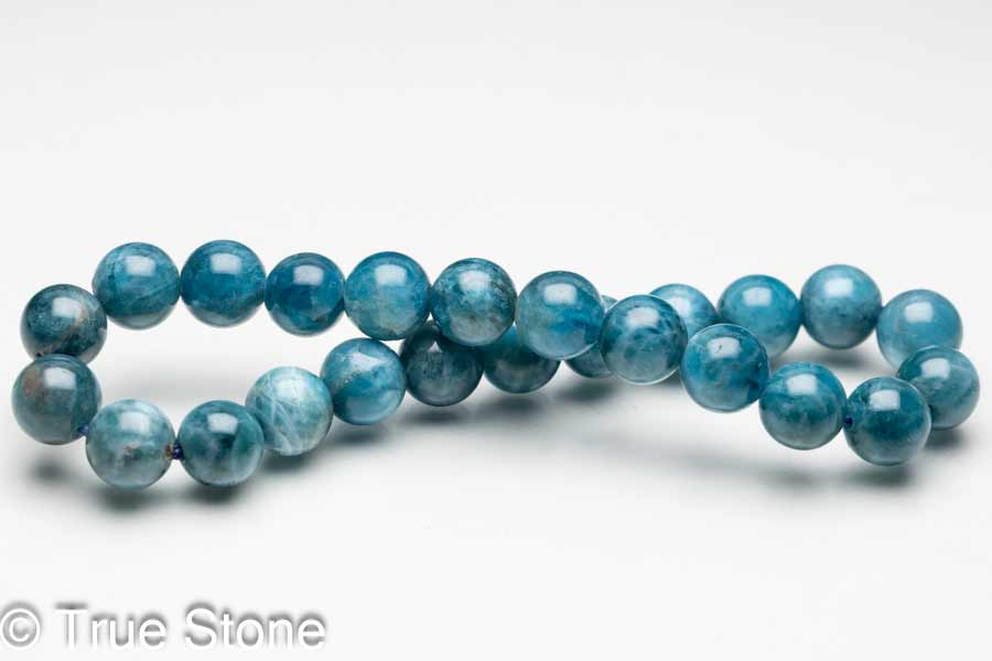 ブルーアパタイト ブレスレット ネオンブルーアパタイト アパタイト パワーストーン 原石 天然石