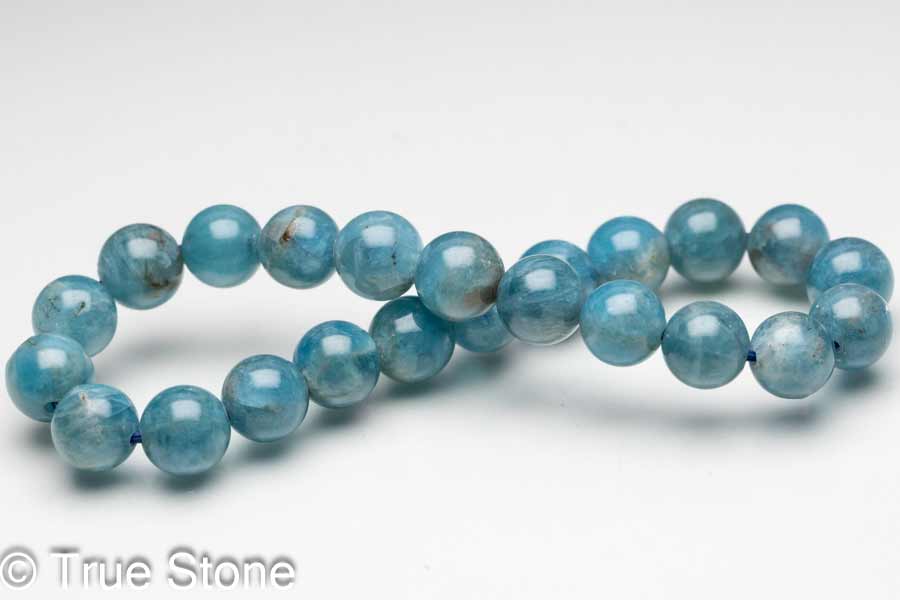 ブルーアパタイト ブレスレット ネオンブルーアパタイト アパタイト パワーストーン 原石 天然石