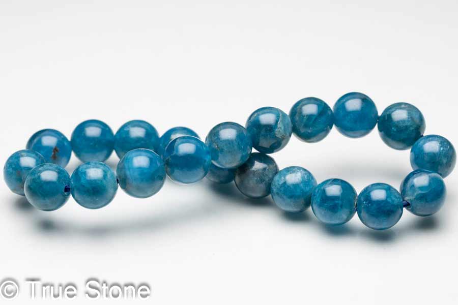 ブルーアパタイト ブレスレット ネオンブルーアパタイト アパタイト パワーストーン 原石 天然石