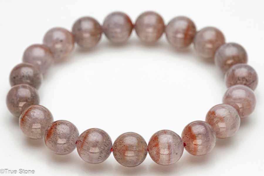 レピドクロサイト イン クォーツ ブレスレット ゲーサイト ヘマタイト 天...