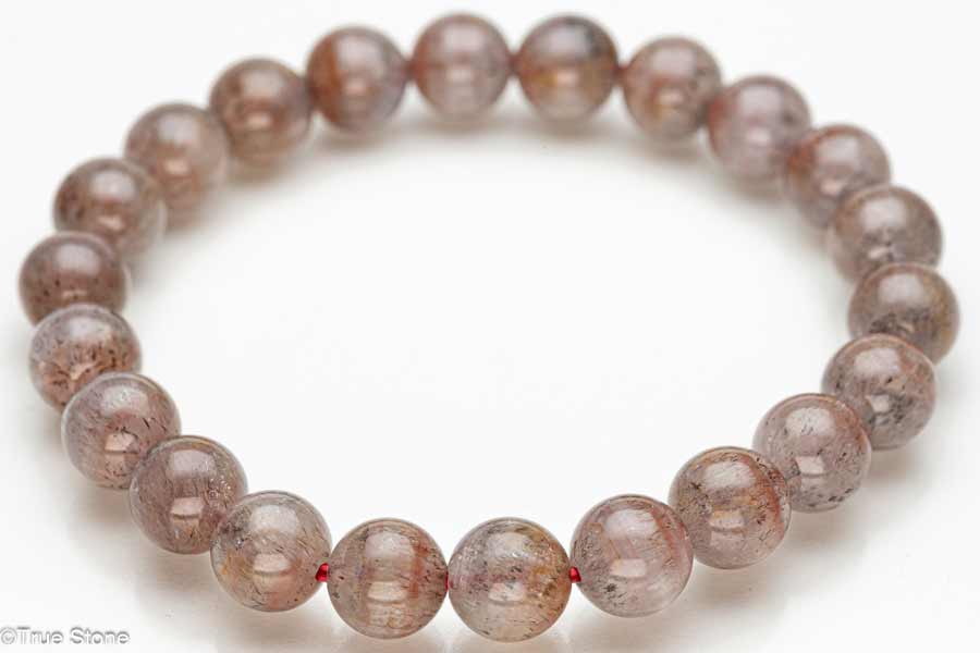 レピドクロサイト イン クォーツ ブレスレット ゲーサイト ヘマタイト 天...