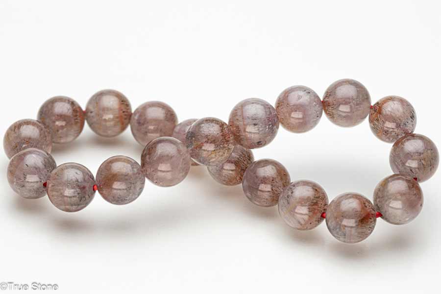 レピドクロサイト イン クォーツ ブレスレット ゲーサイト ヘマタイト 天然石 スーパーセブン セイクリッドセブン