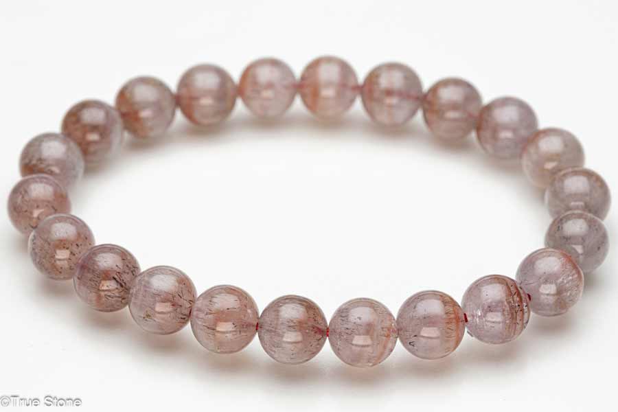 レピドクロサイト イン クォーツ ブレスレット ゲーサイト ヘマタイト 天...