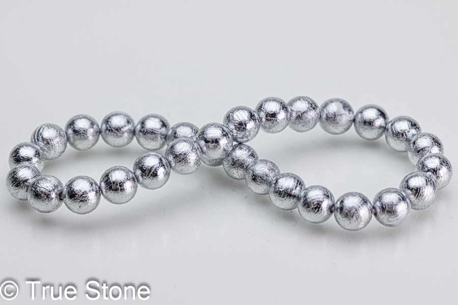 ギベオン隕石 アイアン メテオライト ブレスレット シルバー ナミビア 鉄隕石 隕石 ナミビア ウィドマンシュテッテン