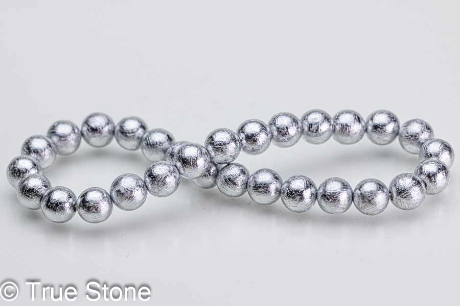 ギベオン隕石 アイアン メテオライト ブレスレット シルバー ナミビア 鉄隕石 隕石 ナミビア ウィドマンシュテッテン