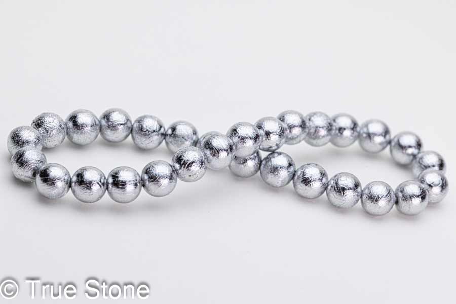 ギベオン隕石 アイアン メテオライト ブレスレット シルバー ナミビア 鉄隕石 隕石 ナミビア ウィドマンシュテッテン