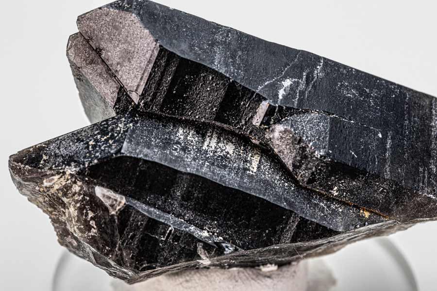 天然 黒水晶 モリオン ブラッククリスタル ブラッククォーツ クラスター ポイント 天然石 原石 浄化 パワーストーン