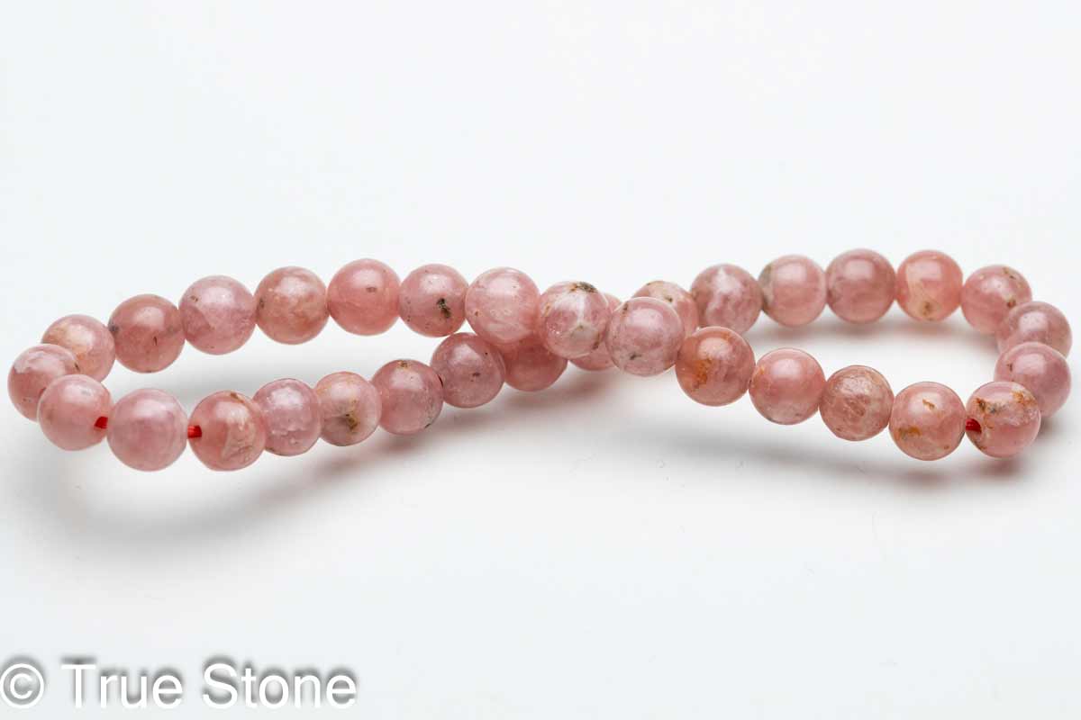 インカローズ ブレスレット ロードクロサイト 5.7mm パワーストーン 天然石 原石