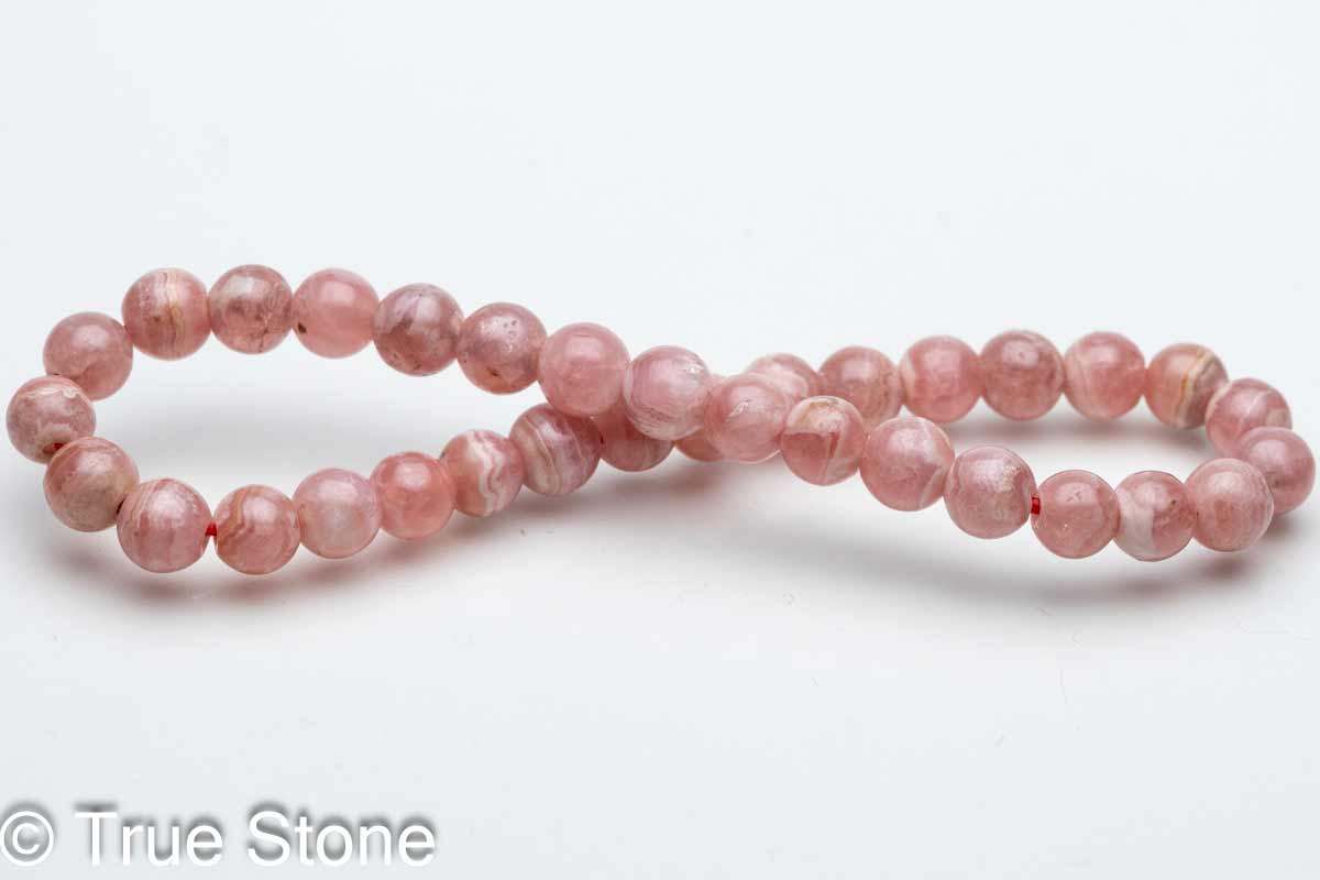 インカローズ ブレスレット ロードクロサイト 5.4mm パワーストーン 天然石 原石