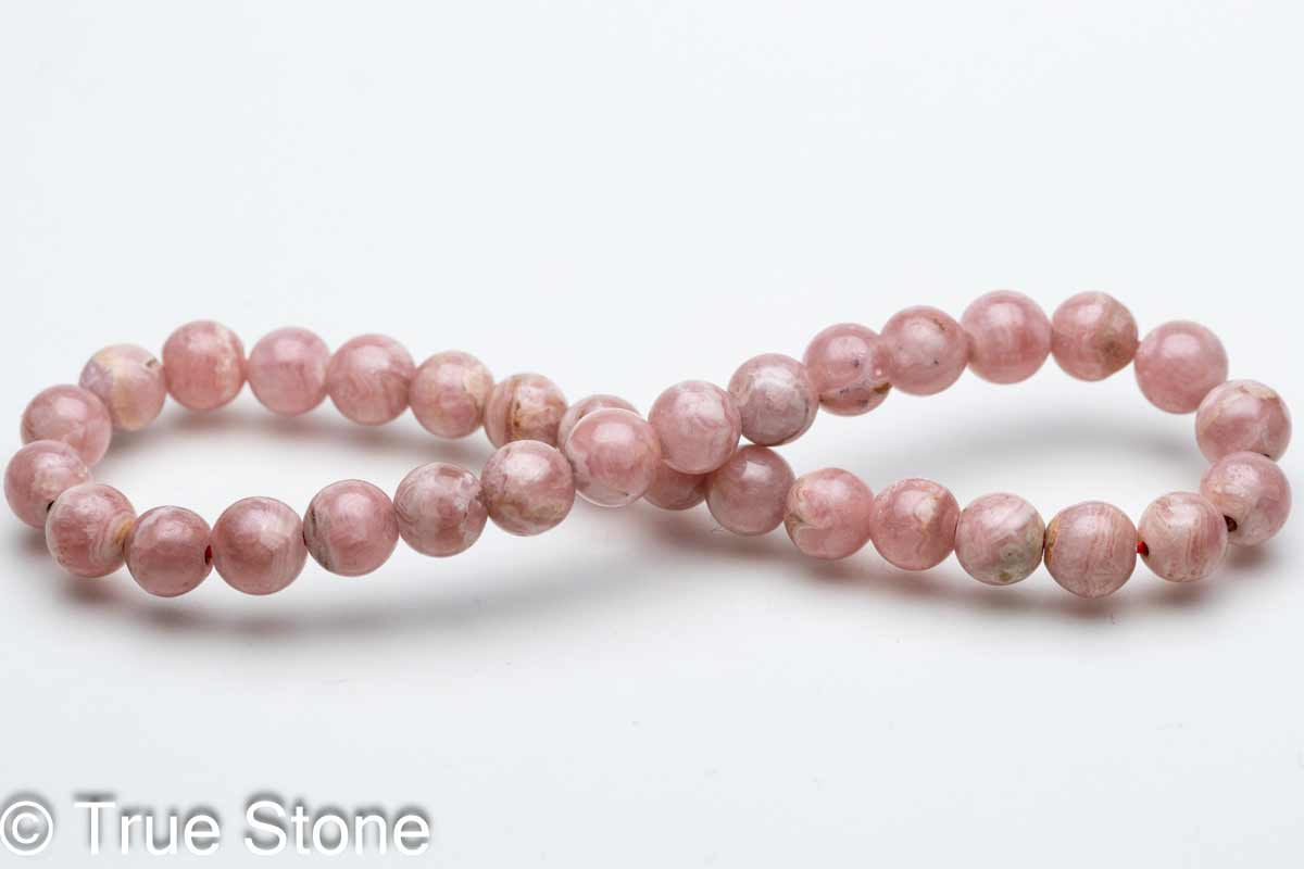 インカローズ ブレスレット ロードクロサイト 5.7mm パワーストーン 天然石 原石