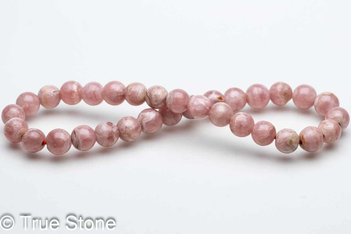 インカローズ ブレスレット ロードクロサイト 5.7mm パワーストーン 天然石 原石