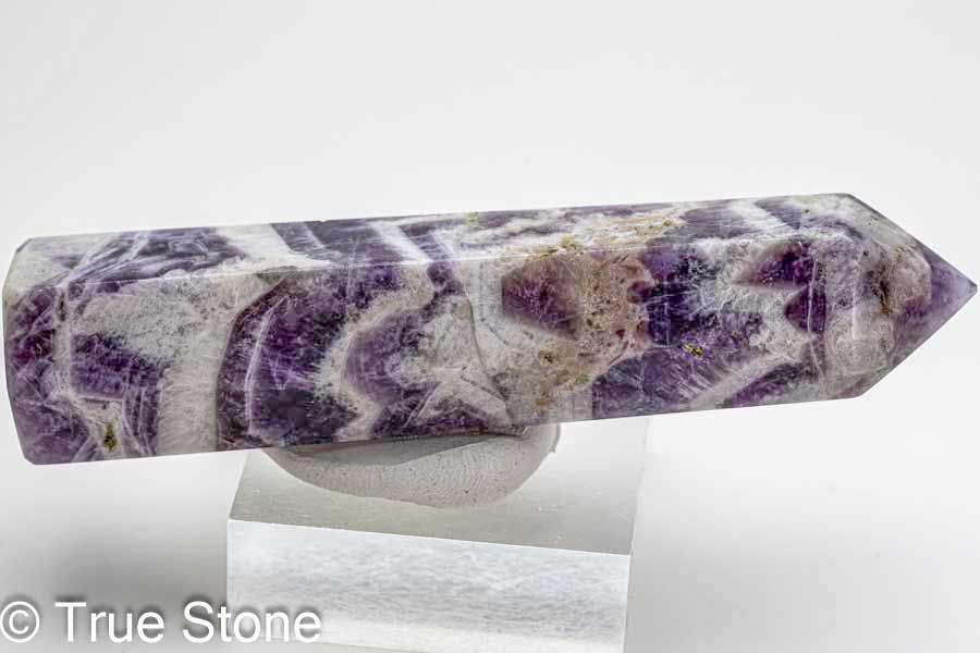 シェブロンアメジスト 六角柱 ホワイトクォーツ アメジスト アメシスト 天然石 原石