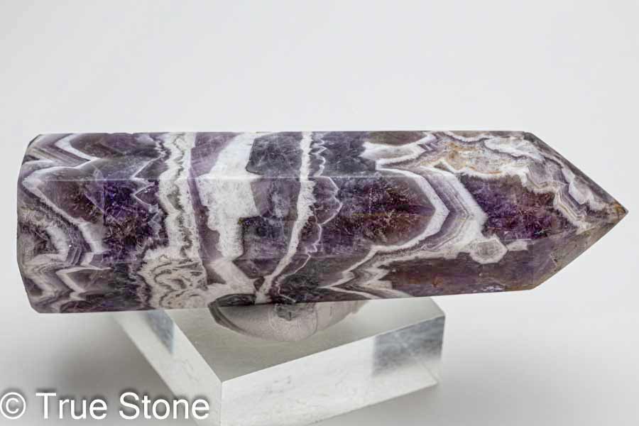 シェブロンアメジスト 六角柱 ホワイトクォーツ アメジスト アメシスト 天然石 原石